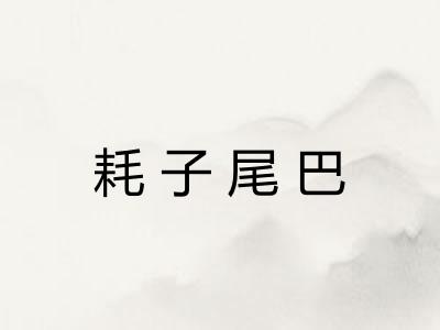 耗子尾巴